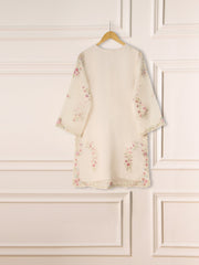 2 Piece - Pure Organza Embroidered Suit S111240