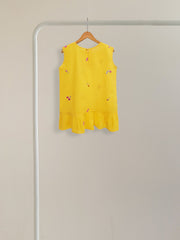 (Kids) 2 Piece - Embroidered Cambric Suit KD-031