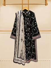 3 Piece - Embroidered Swiss Voile Suit S109389