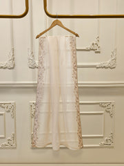 3 Piece - Pure Organza Embroidered Suit S111619