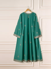 2 Piece- Embroidered Karandi Frock S110795