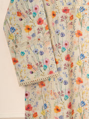 2 Piece - Digital Printed Lawn Suit S111554