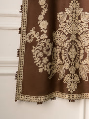 3 Piece- Pure Cotton Net Embroidered Suit S110759