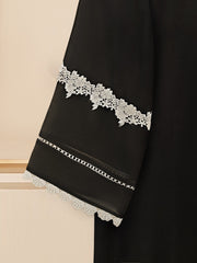 3 Piece - Pure Cotton Net Embroidered Suit S109615