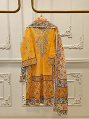 2 Piece - Digital Printed Lawn Suit S111636