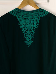 2 Piece- Embroidered Velvet Suit S110841