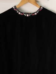 3 Piece- Embroidered Velvet Suit S110927