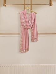 2 Piece - Pure Embroidered Raw Silk Suit S110126