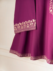 2 Piece - Embroidered Khaddar Suit S110592