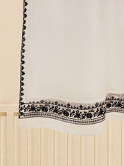 3 Piece - Pure Cotton Net Embroidered Suit S109387