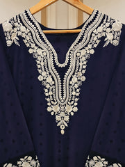 (Unstitched) 2 Piece - Pure Embroidered Jacquard Suit FF-2165