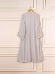 3 Piece - Pure Cotton Net Embroidered Suit S111561