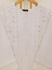 3 Piece - Embroidered Swiss Voile Suit S109568
