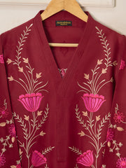 2 Piece - Embroidered Jacquard Suit S111528