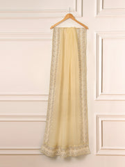 3 Piece - Pure Cotton Net Embroidered Suit S111469