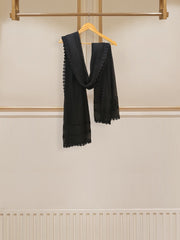 3 Piece - Pure Cotton Net Embroidered Suit S109612
