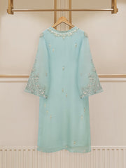 3 Piece - Embroidered Chiffon Suit S109777