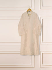 3 Piece- Pure Cotton Net Embroidered Suit S111228