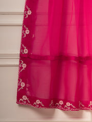 3 Piece- Pure Khaddi Silk Embroidered Suit S111559