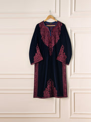 2 Piece- Embroidered Velvet Suit S110844