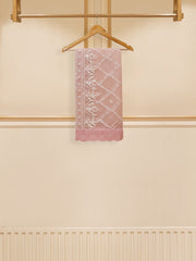 3 Piece - Pure Organza Embroidered Suit S109448