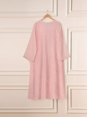 3 Piece - Pure Cotton Net Embroidered Suit S111274