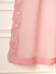 2 Piece - Pure Embroidered Raw Silk Suit S111148