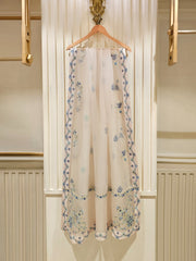 3 Piece- Pure Khaddi Silk Embroidered Suit S111475