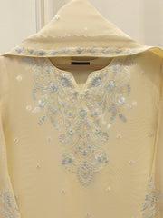 3 Piece - Pure Embroidered Cotton Net Suit S111905
