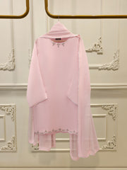 3 Piece - Pure Embroidered Cotton Net Suit S111909