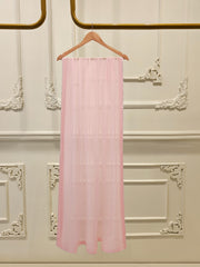 3 Piece - Pure Embroidered Cotton Net Suit S111909