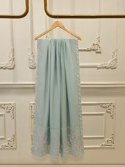 2 Piece - Embroidered Kora Cotton Silk Suit S111911