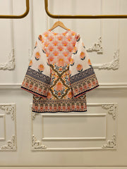 2 Piece- Printed Silk Co-ord Set S111946