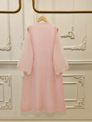 3 Piece - Pure Organza Embroidered Suit S111944