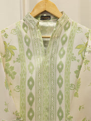2 Piece- Printed Silk Co-ord Set S111964