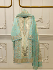 2 Piece - Digital Printed Embroidered Lawn Suit S112084