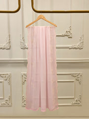 3 Piece- Pure Korean Silk Embroidered Suit S112076