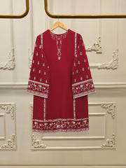 2 Piece - Embroidered Cambric Suit S112315