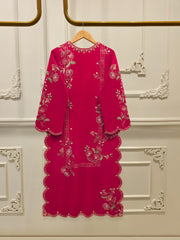 2 Piece - Embroidered Cambric Suit S112324