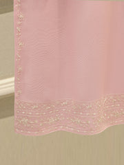 3 Piece - Pure Embroidered Cotton Net Suit S112441