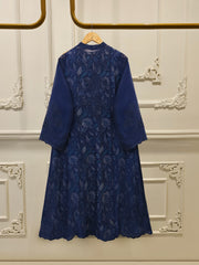 3 Piece - Pure Embroidered Cotton Net Suit S113022