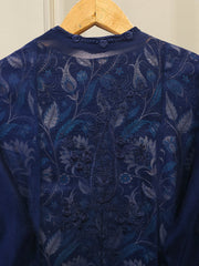 3 Piece - Pure Embroidered Cotton Net Suit S113022