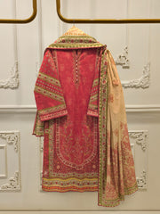 3 Piece - Digital Printed Cambric Suit S113033