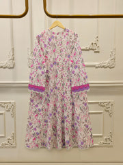 2 Piece - Digital Printed Cambric Suit S113046