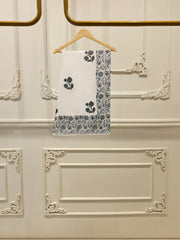 2 Piece - Hand Block Printed Kora Cotton Suit S113050