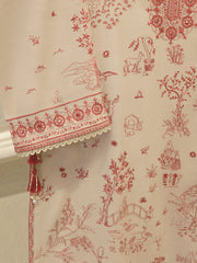 2 Piece - Embroidered Kora Cotton Suit WS00232