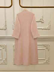 2 Piece - Pure Embroidered Cotton Net Suit S113053