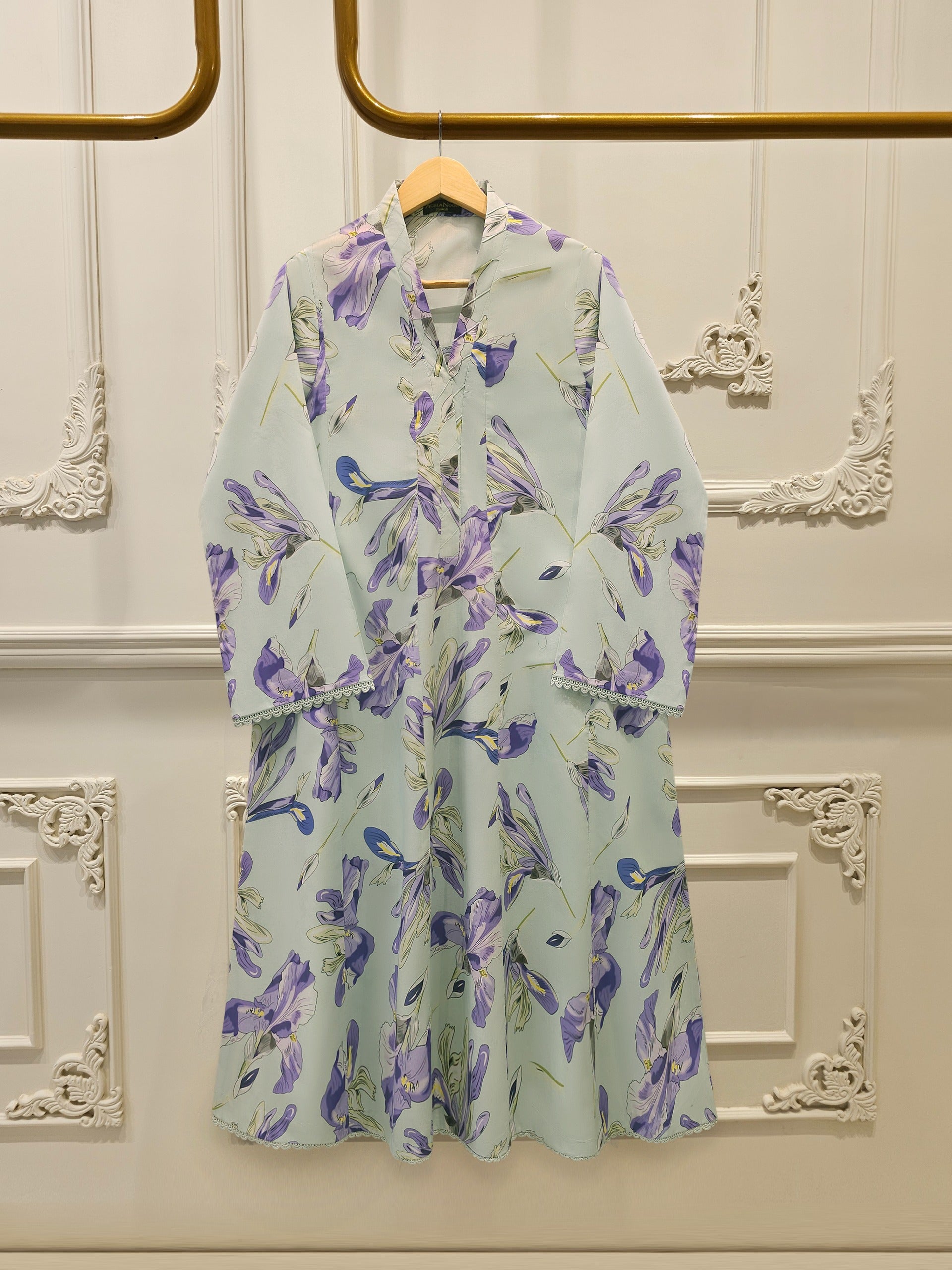 2PC- Unstitched Digital Printed Cambric Suit PW3337 main image 0