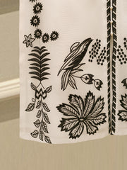 2 Piece - Pure Embroidered Cotton Net Suit S113127