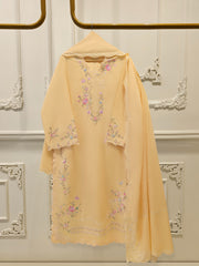 2 Piece - Embroidered Cambric Suit S113135